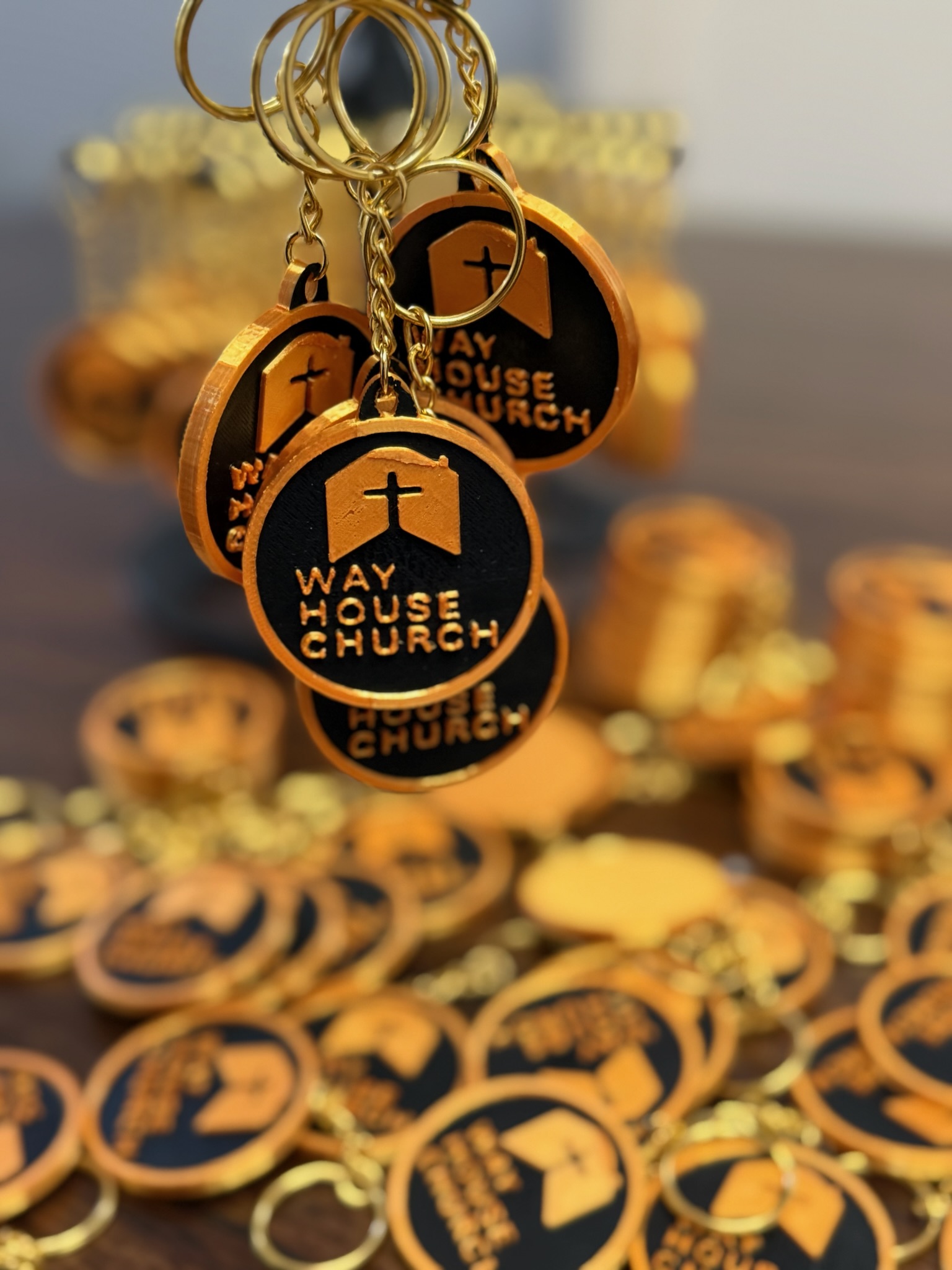 Custom NFC Logo Keychain